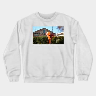 Reindeer Leading The Train Crewneck Sweatshirt